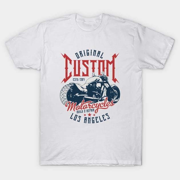 Original Custom - Motorcycles T-Shirt by Hariolf´s Mega Store